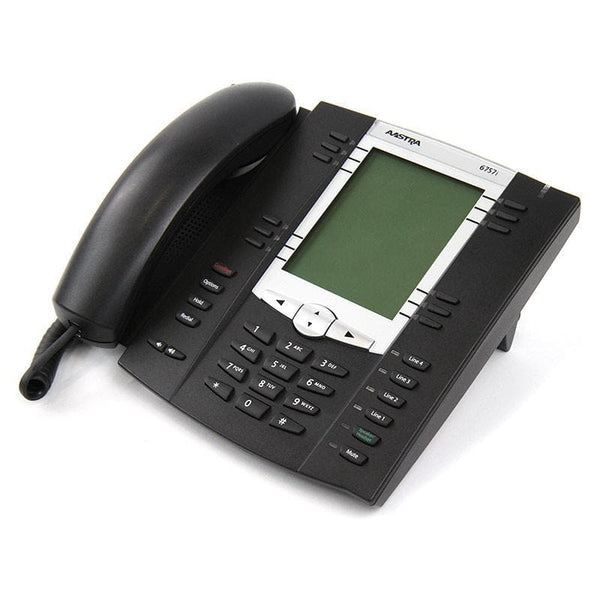 Téléphone IP Aastra 6755i – Poste Pro, Noir Et Blanc, Bon état – Idéal Entreprise