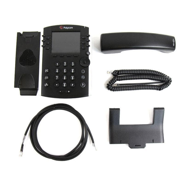VVX 411 12-Line Desktop Phone Gigabit Ethernet with HD Voice- POE, Par VVX 411 12-Line Desktop Phone Gigabit Ethernet with HD Voice- POE, Par