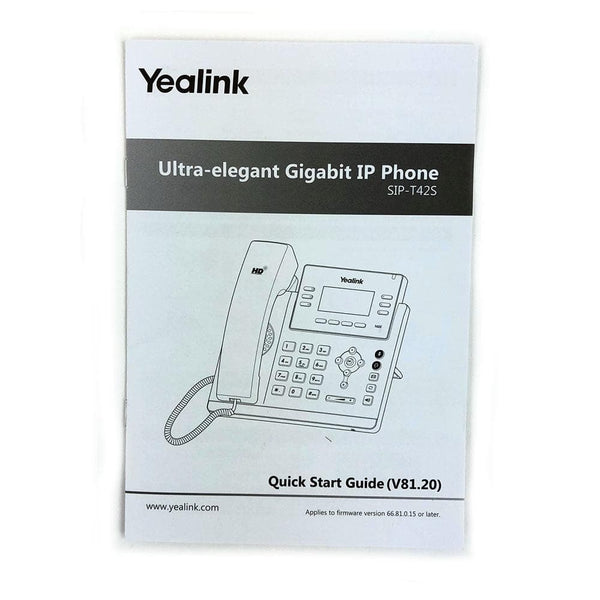 Yealink SIP-T42S Gigabit IP Phone – Atlas Phones