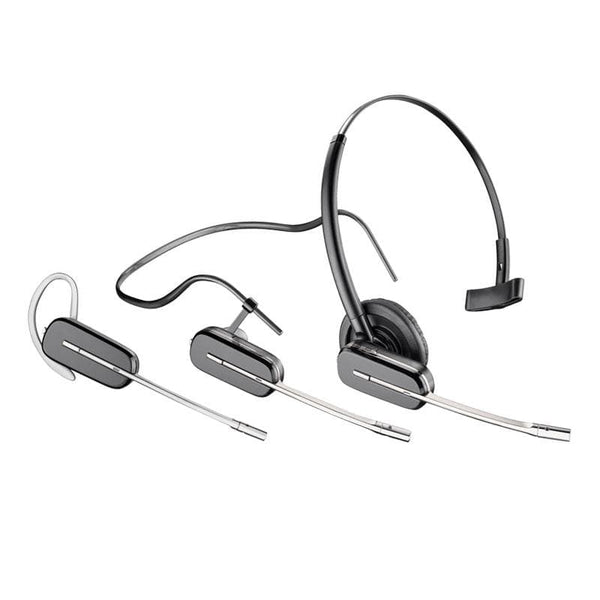 Plantronics 203949-01 Savi W445-M ヘッドセット ワイヤレス DECT 6.0 ブラック PLANTRONICS 203949-01 Savi W445-M Headset, Wireless, DECT 6.0