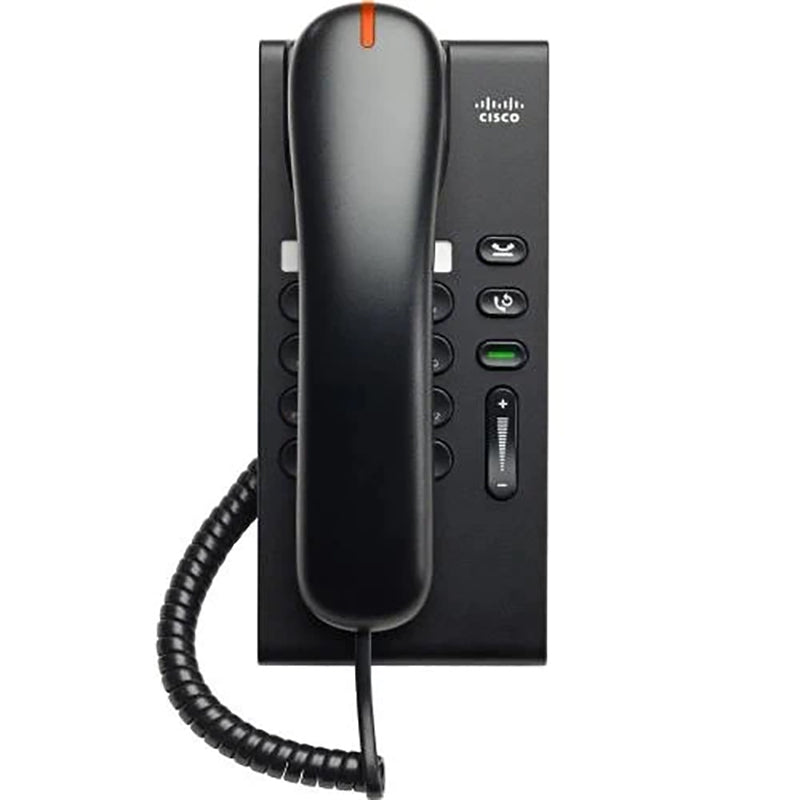 thumbnail image 2 of Cisco 12' Black Handset Coil Cord – RJ11, Fits 6901 6911 6921 6941 6945 6961 9951 9971 2 of 3
