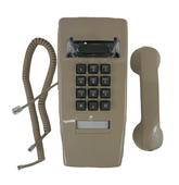 Cortelco 255444-VBA-20MD - Wall Value Line Phone - Ash