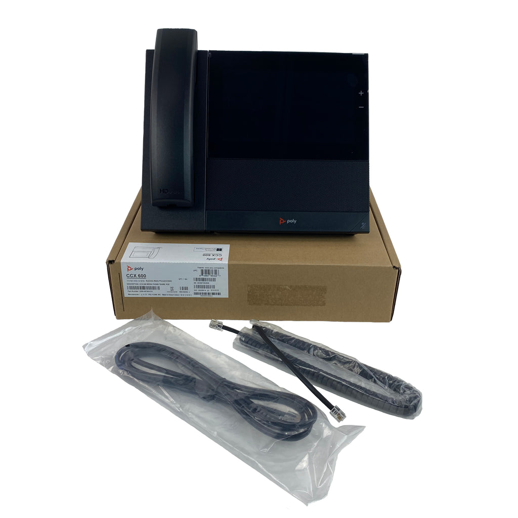 Polycom CCX 600 VoIP Phone (2201-49780-001) – Atlas Phones