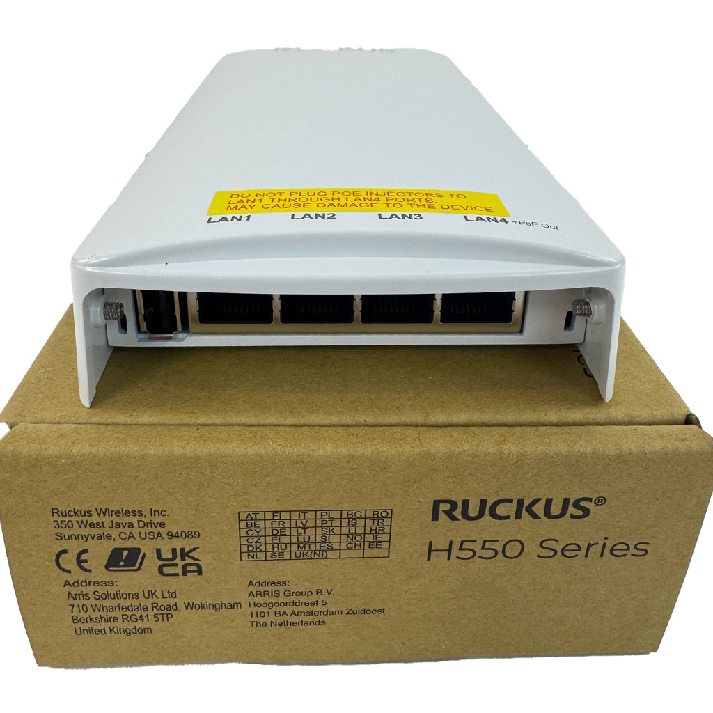 H550 Ruxkus Ruckus Zoneflex H550 UNLEASHED Wall Mounted Access Point (9U1-H550-US0 ...