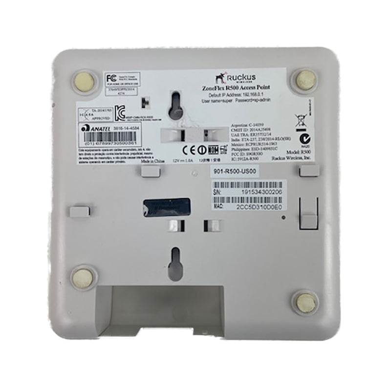 Ruckus ZoneFlex R500 Access Point (901-R500-US00) – Atlas Phones