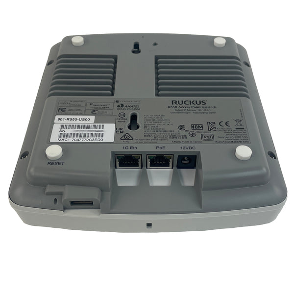 Ruckus R450 Ruckus R550 Wi-Fi Access Point (901-R550-US00) – Atlas Phones