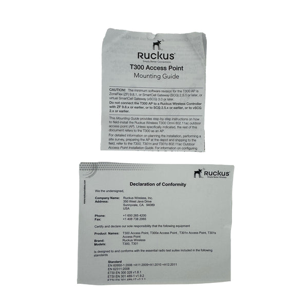 Ruckus T300 Zoneflex Outdoor WiFi Access Point (901-T300-US01) – Atlas ...