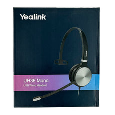 Yealink UH36 Mono USB/3.5mm Wired Headset - UC