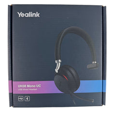 Yealink UH38 Mono USB Wired Headset - UC (USB-C to USB-C)