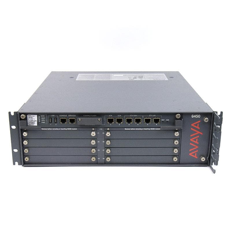 Avaya G450 MP80 Media Gateway with Power Supply (700407802)