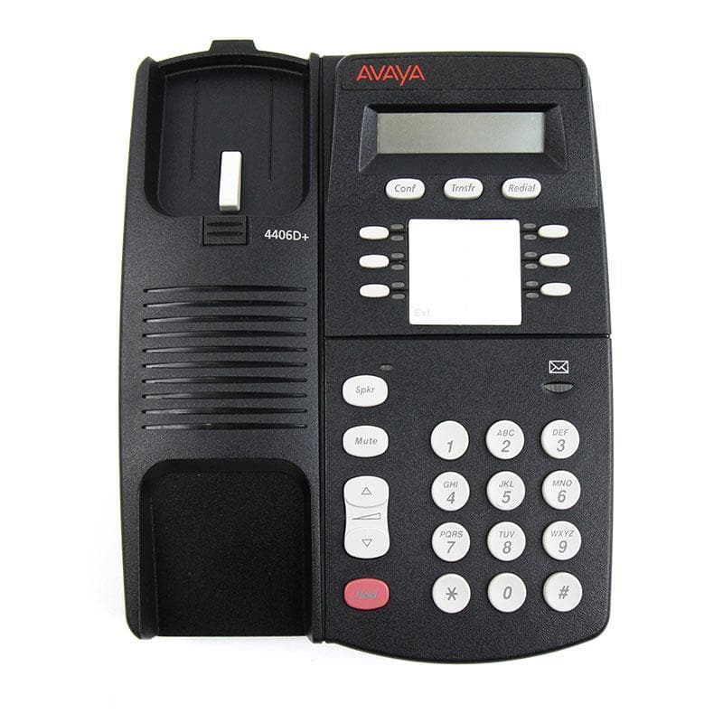 Avaya 108199050 4412D+ Black Office Phone with Handset - 4412A01A-003