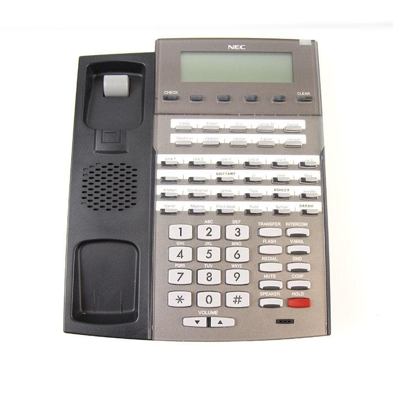 NEC DSX 34-Button Black Digital Backlit Display Speakerphone