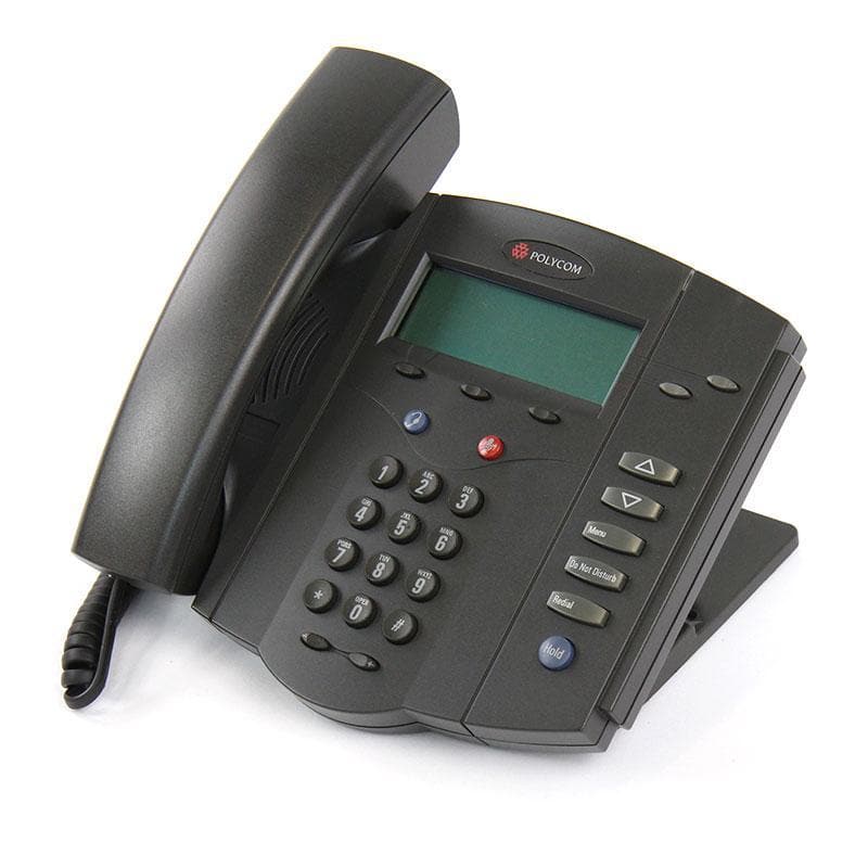 Polycom SoundPoint 301 IP Phone w/ AC (2200-11331-001) – Atlas Phones