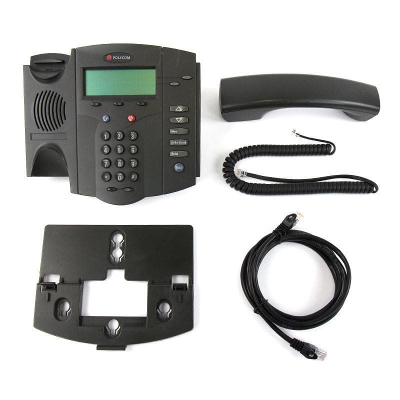 Polycom SoundPoint 301 IP Phone PoE (2200-11331-025) – Atlas Phones