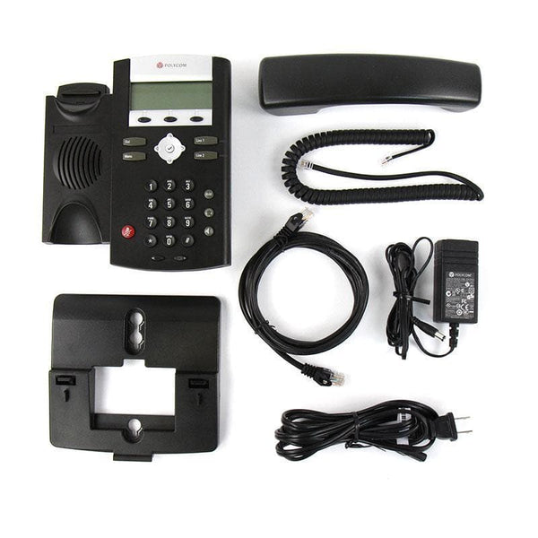 Polycom SoundPoint 320 IP Phone w/ AC (2200-12320-001) – Atlas Phones