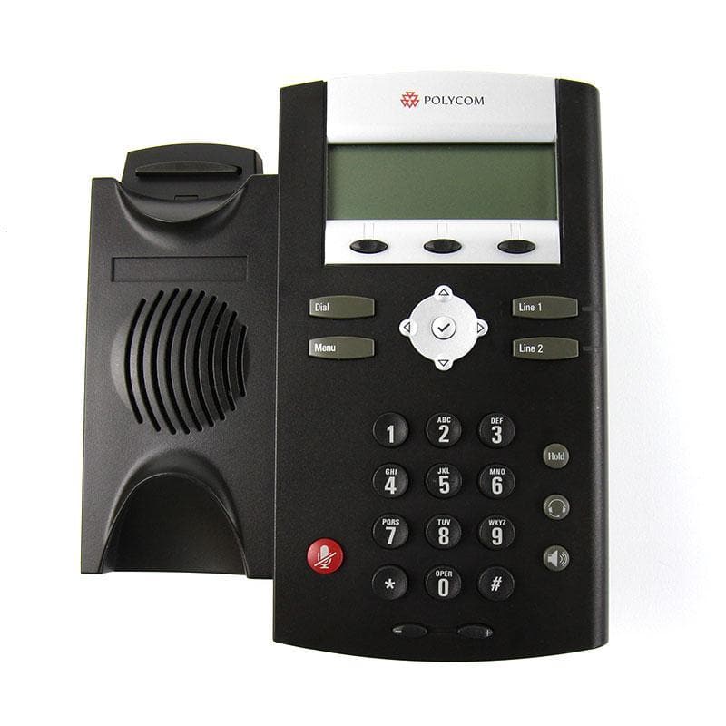 Polycom SoundPoint 320 IP Phone PoE (2200-12320-025) – Atlas Phones