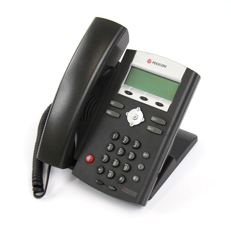 Polycom SoundPoint 321 IP Phone PoE (2200-12360-025) – Atlas Phones