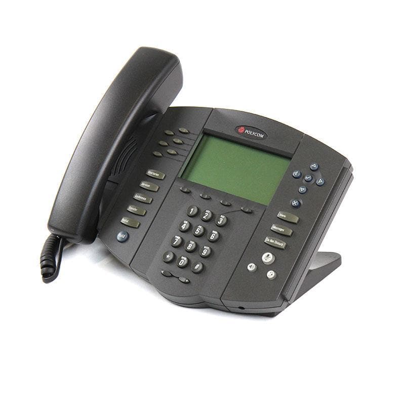 Polycom SoundPoint 600 IP Phone PoE (2200-11630-025) – Atlas Phones