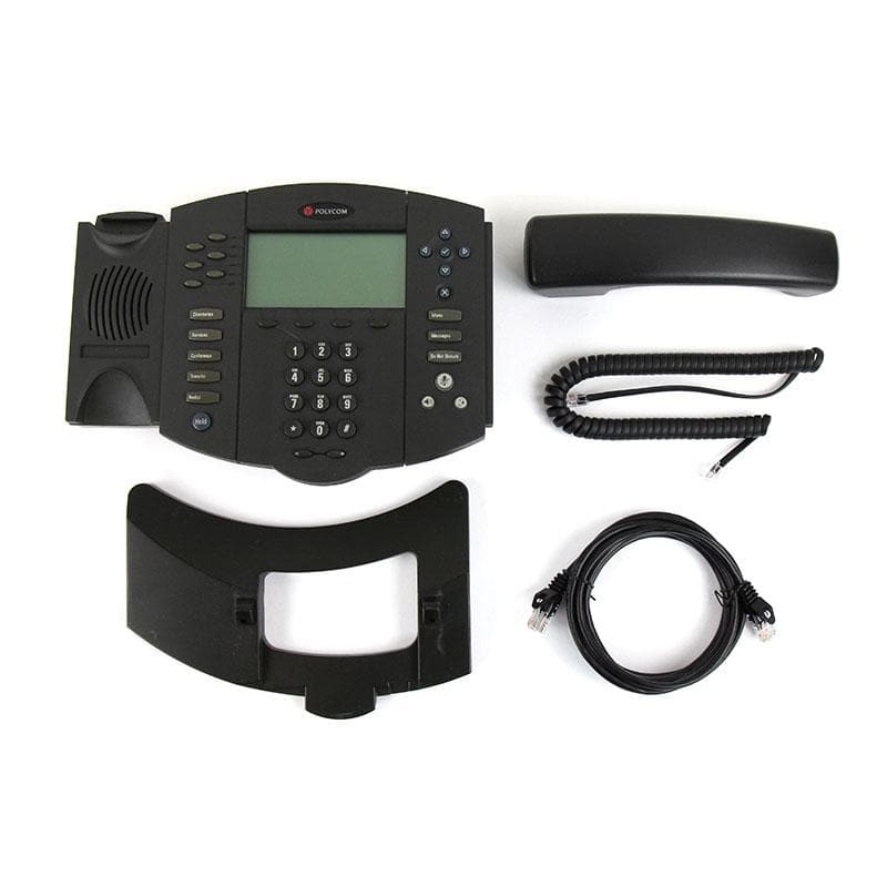 Polycom SoundPoint 600 IP Phone PoE (2200-11630-025) – Atlas Phones