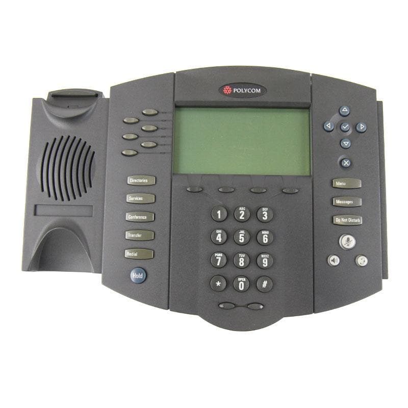 Polycom SoundPoint 600 IP Phone PoE (2200-11630-025) – Atlas Phones