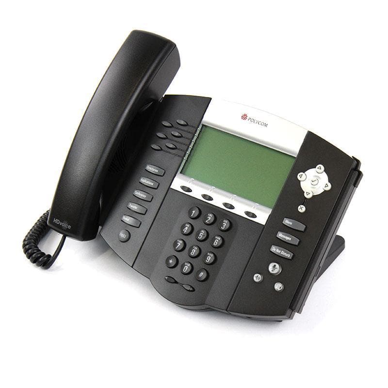 Polycom SoundPoint 650 IP Phone PoE (2200-12651-025) – Atlas Phones