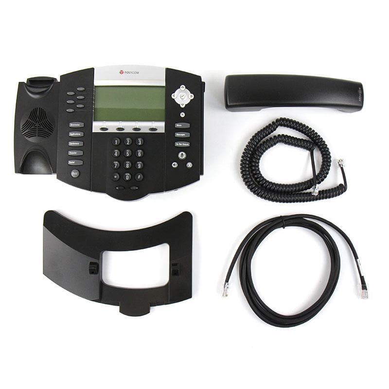 Polycom SoundPoint 650 IP Phone PoE (2200-12651-025) – Atlas Phones