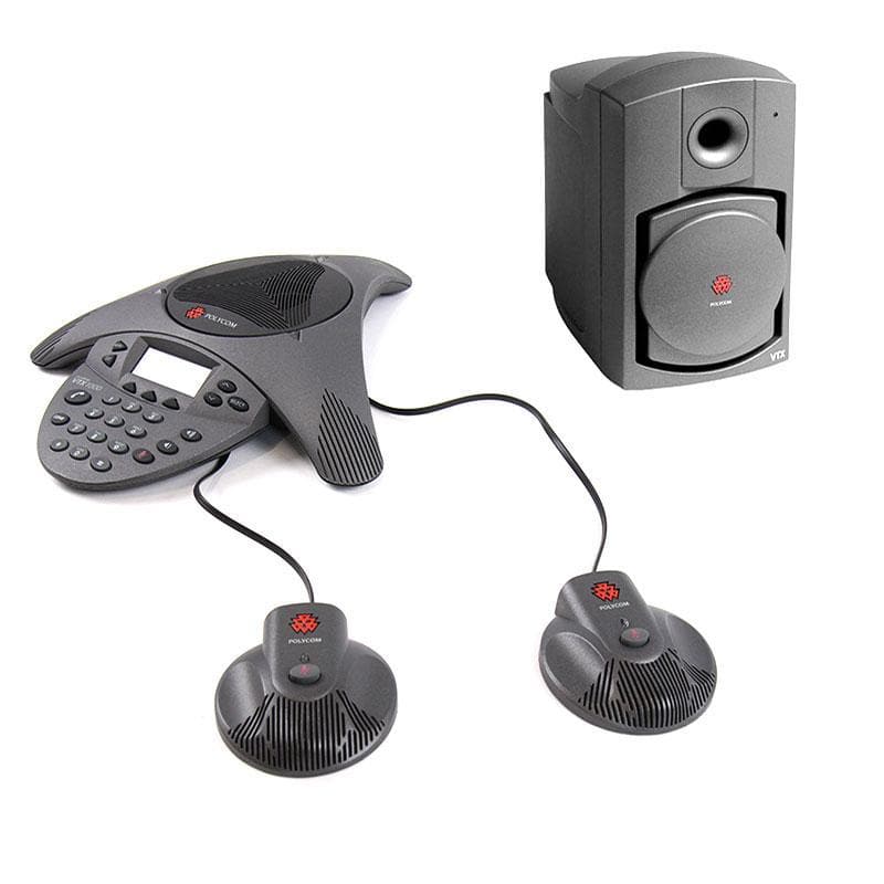 Polycom SoundStation VTX 1000 Bundle (2200-07142-001) – Atlas Phones