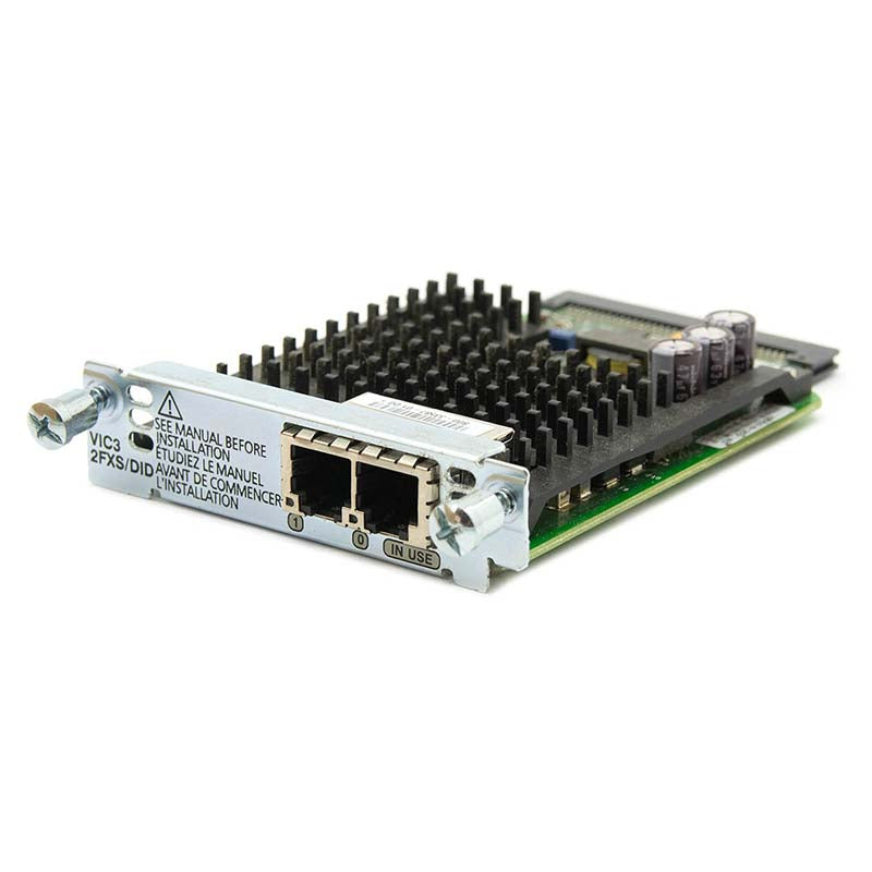 Cisco VIC3-2FXS/DID 2-Port Voice Interface Expansion Card
