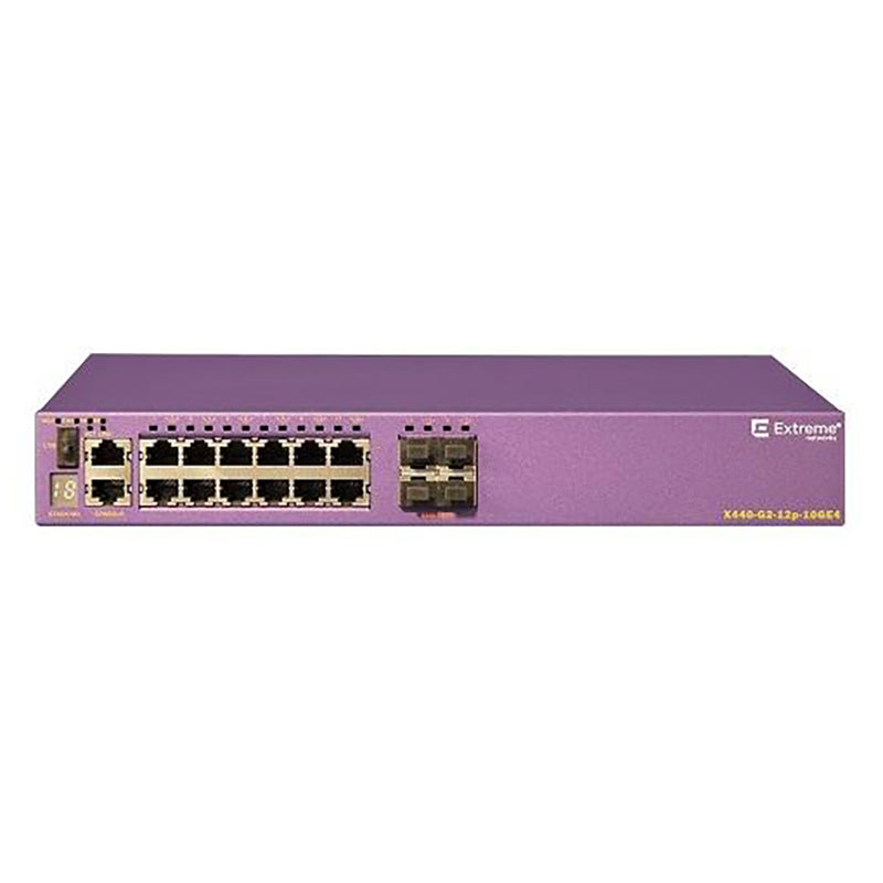 Extreme Networks Summit X440-G2-12P-10GE4 Ethernet Switch (16531)