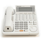 Fully Refurbished Panasonic KX-T7030 Speaker Display Phone – Office Business Desk Phone (White)