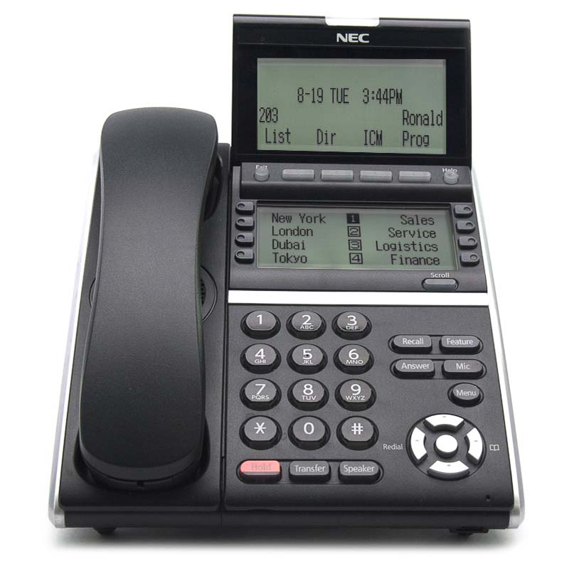 NEC Univerge ITZ-8LD-3 8-Button Display IP Phone (660010)