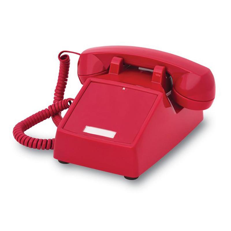 Opiate Ældre borgere sværge Cortelco 2500 No Dial Desk Phone (Red) (250047-VBA-NDL) – Atlas Phones