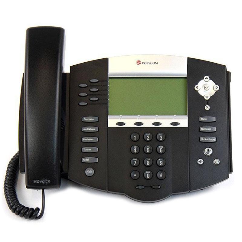 Polycom SoundPoint 650 IP Phone PoE (2200-12651-025) – Atlas Phones