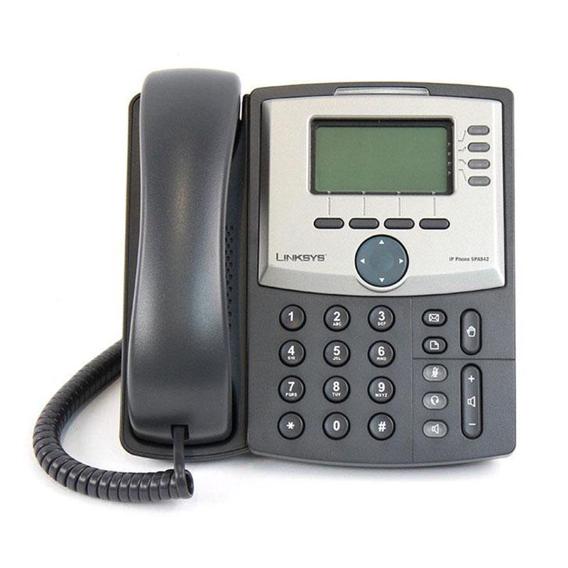 Cisco (Linksys) SPA942 4-Line IP Phone (SPA942) – Atlas Phones
