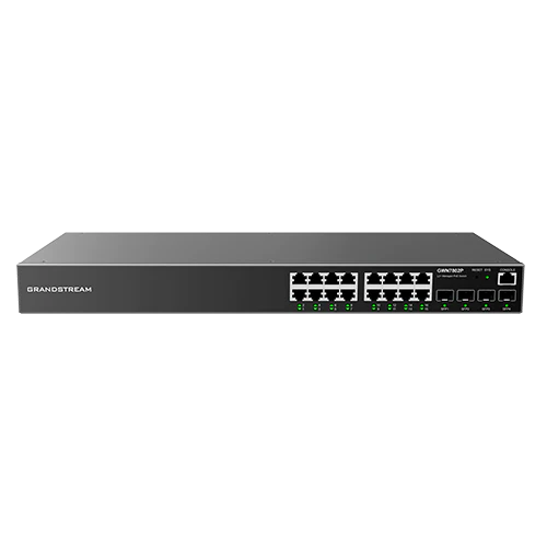 Grandstream GWN7802P Enterprise Layer 2+ Managed PoE Network Switch